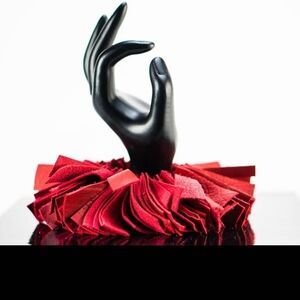 Red Leather Bracelet